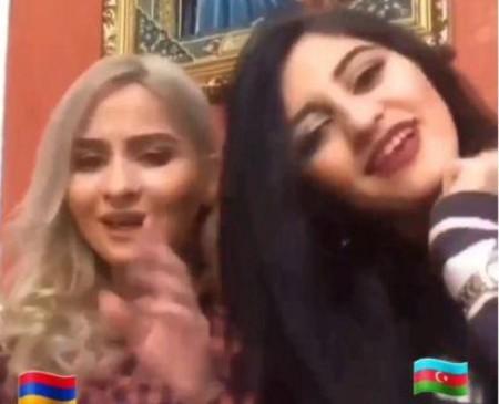 Հայուհին և ադրբեջանուհին կատարում են "Մի գնա" երգը (տեսանյութ)