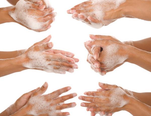 Как правильно мыть руки   