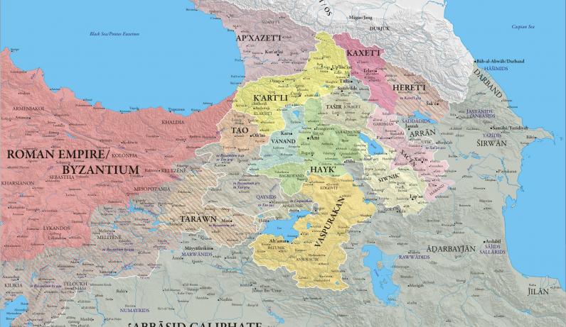 Ադրբեջանի դպրոցների պատամության դասագրքի քարտեզում ներկայացված է ծովից ծով  Հայաստանը 