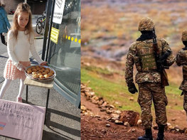 Նորվեգիայում  աղջիկը թխվածքներ է վաճառում, որպեսզի վաստակած գումարն ուղարկի համահայկական հիմնադրամին