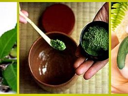  Маска-скраб с зеленым чаем и оливковым маслом
